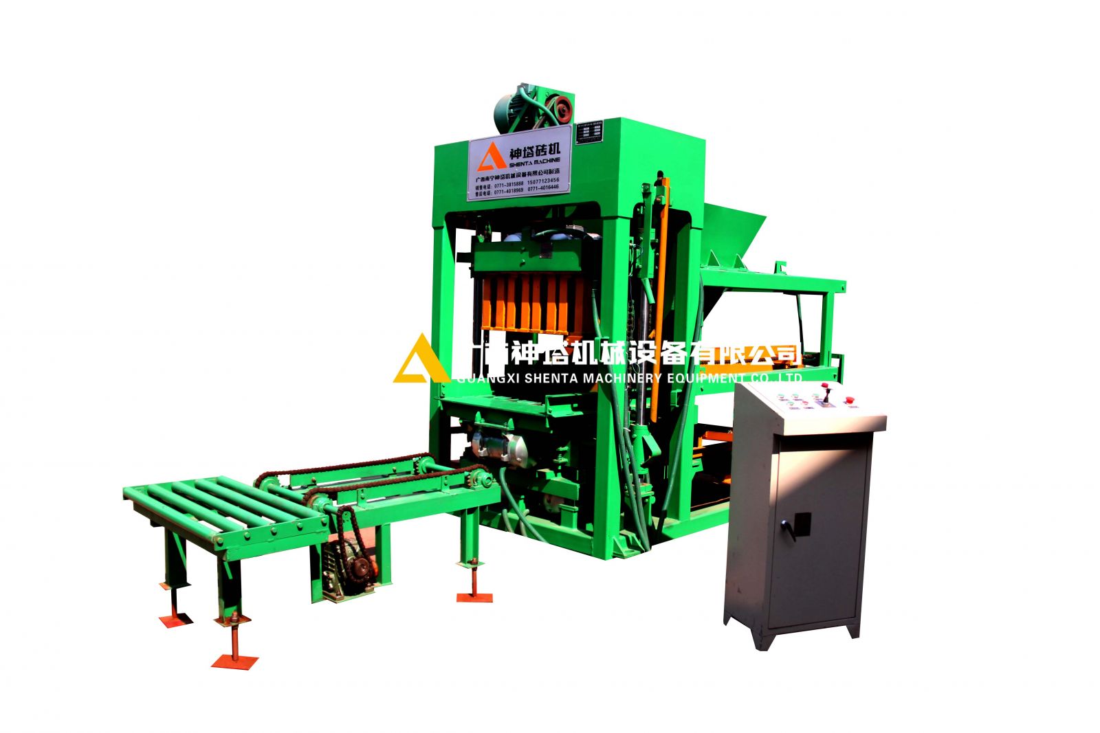 máy sản xuất gạch không nung QTJ4-40A